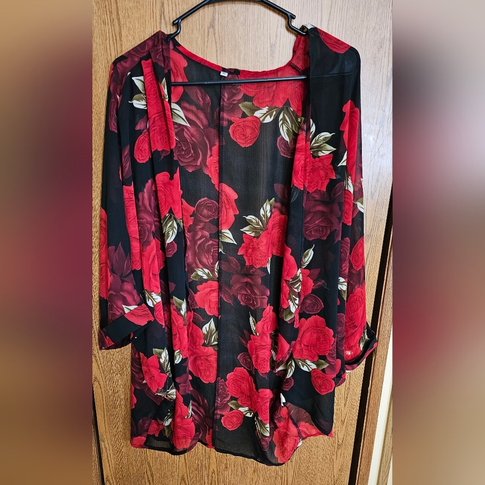Rose kimono